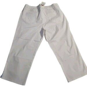 Rudy Red Women Capri Size 18 White Nwt Please Read